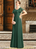 Amira A-line Asymmetrical Floor-Length Chiffon Mother of the Bride Dress With Appliques Lace Sequins STB126P0021792