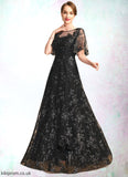 Jade A-line Scoop Illusion Floor-Length Lace Sequin Mother of the Bride Dress STB126P0021815