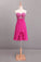 Splendid A Line Short/Mini Homecoming Dresses Beaded Bodice With Layered Chiffon