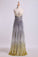 Sophia Style Strapless A-Line Prom Dresses Strapless Floor-Length #31282 (Color Just As Picture