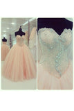 Tulle Sweetheart With Beading Quinceanera Dresses Ball