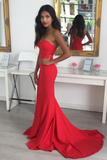 Simple Sweetheart Prom Dresses Court Train Cheap Formal STBP8LS38RR