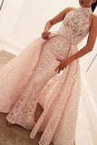 Gorgeous Prom Dresses High Neck Floor-Length