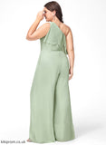 Neckline One-Shoulder Length Fabric Floor-Length Embellishment Ruffle Straps Maddison Bridesmaid Dresses
