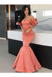 Trumpet/Mermaid Off-The-Shoulder Prom Dress Simple Evening STBPQRAYGBD