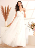 Wedding With Floor-Length Alula Off-the-Shoulder Beading Dress Sequins Wedding Dresses A-Line