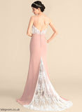 Neckline Straps Silhouette Fabric Lace Sweetheart Length Trumpet/Mermaid SweepTrain Bella Bridesmaid Dresses