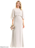 Neckline Sheath/Column Length SquareNeckline Floor-Length Silhouette Straps Fabric Anabel Natural Waist V-Neck A-Line/Princess Bridesmaid Dresses