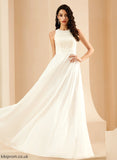 Dress Sweep Sequins Lace With Raven Wedding Wedding Dresses Train A-Line