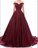 Elegant Prom Dress Sleeveless Prom Dress Burgundy Evening Dress Evening Party Dress