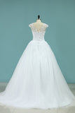 Straps Wedding Dresses Ball Gown Tulle With
