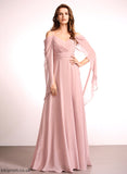 Neckline A-Line V-neck Floor-Length Silhouette Length Straps Fabric Adison Natural Waist Sleeveless A-Line/Princess Bridesmaid Dresses