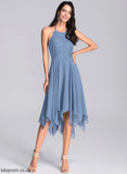 Lace Homecoming Dresses Halter A-Line Homecoming With Dress Nydia Asymmetrical Chiffon
