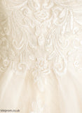 Tulle Ball-Gown/Princess Wedding With Chapel Wedding Dresses Patricia Train Lace Dress Sequins