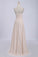 Prom Dresses/Cheap Prom Dresses/ Bust Pleated Bodice With Chiffon Skirt Floor Length Prom