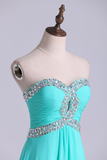 Prom Dresses A Line Floor Length Sweetheart Chiffon With