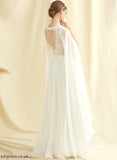 Sequins Wedding With V-neck Wedding Dresses Chiffon Floor-Length A-Line Lace Jess Dress