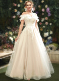 Sweetheart Wedding Lace Sequins Floor-Length Damaris With Wedding Dresses Dress A-Line