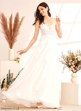 Wedding Dresses Wedding With Chiffon Juliana V-neck Sequins Floor-Length Dress A-Line Lace