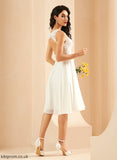 Wedding Dresses Dress Knee-Length Aileen Sequins Wedding A-Line V-neck With Lace