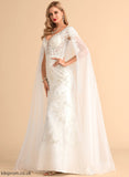 Dress Lace V-neck Kayley Court Tulle Trumpet/Mermaid Wedding Beading Train Sequins Wedding Dresses With