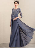 Kayla Bride Floor-Length Lace Dress Mother of the Bride Dresses the Chiffon Mother Neck A-Line Scoop of