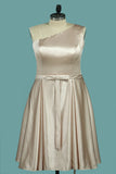 New Arrival Cocktail Dresses One Shoulder A Line With Sash