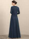 Bride Lace Clare A-Line Sequins Dress Mother Mother of the Bride Dresses Chiffon Square the Neckline of With Floor-Length
