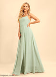 Neckline Silhouette Length Floor-Length SplitFront A-Line SquareNeckline Fabric Embellishment Sharon Bridesmaid Dresses