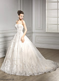 Dress Sweetheart Wedding Train Court Tulle Wedding Dresses Lace Brielle Ball-Gown/Princess