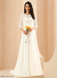 Dress Jazmin Sweep With Train Lace A-Line Wedding Wedding Dresses