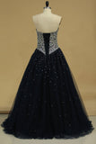 New Arrival Sweetheart Beaded Bodice Ball Gown Tulle Quinceanera