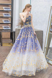 Charming Ombre Puffy Strapless Sparkly Prom Dress, Sexy Long Sleeveless Party Dresses STB15118