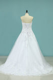 New Arrival Wedding Dresses Sweetheart Tulle With Applique A