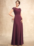 Lace of With Floor-Length Chiffon Haylee Dress Scoop Mother Neck Ruffle Bride A-Line the Mother of the Bride Dresses