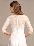 Dress Wedding With Asymmetrical A-Line Valerie Lace Illusion Wedding Dresses