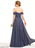 Neckline Embellishment Length Ruffle Off-the-Shoulder A-Line Floor-Length Fabric Silhouette Lori Bridesmaid Dresses