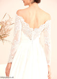 Train With Wedding Court Wedding Dresses Janae Lace Dress Off-the-Shoulder Ball-Gown/Princess