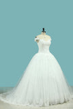 Wedding Dress Off The Shoulder A Line With Applique