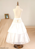 Flower Girl Dresses Organza/Satin (Petticoat Girl Bow(s) Haley included) Neck Sleeveless Scoop Ball-Gown/Princess - With Dress Flower Floor-length NOT