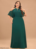 Neckline Scoop Straps&Sleeves A-Line Silhouette Floor-Length Length Fabric Undine Bridesmaid Dresses