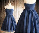 Homecoming Dress Navy Blue Homecoming Dresses Tulle Homecoming Dress Party Dresses