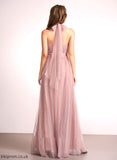 Neckline Floor-Length A-Line Straps V-neck Fabric Length One-Shoulder Silhouette Tulle Off-the-Shoulder Alma Bridesmaid Dresses