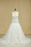 Vintage Wedding Dresses Sweetheart A Line Tulle With Applique Court
