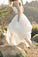 Elegant Ivory A-Line Sweetheart Floor-Length Tulle Long Sleeveless Wedding Dress