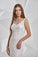 Lace Mermaid Ivory Scoop Wedding Dresses Bohemian Long with Train Bridal Dresses