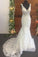 Mermaid Lace Beads Appliques V Neck Ivory Wedding Dresses Long Bridal Dress