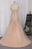 Mermaid Off The Shoulder Wedding Dresses Tulle With