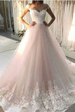 New Arrival A-Line Wedding Dress Tulle Scoop