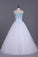 Sweetheart Prom Dresses A Line Floor Length Beaded Bodice With Tulle